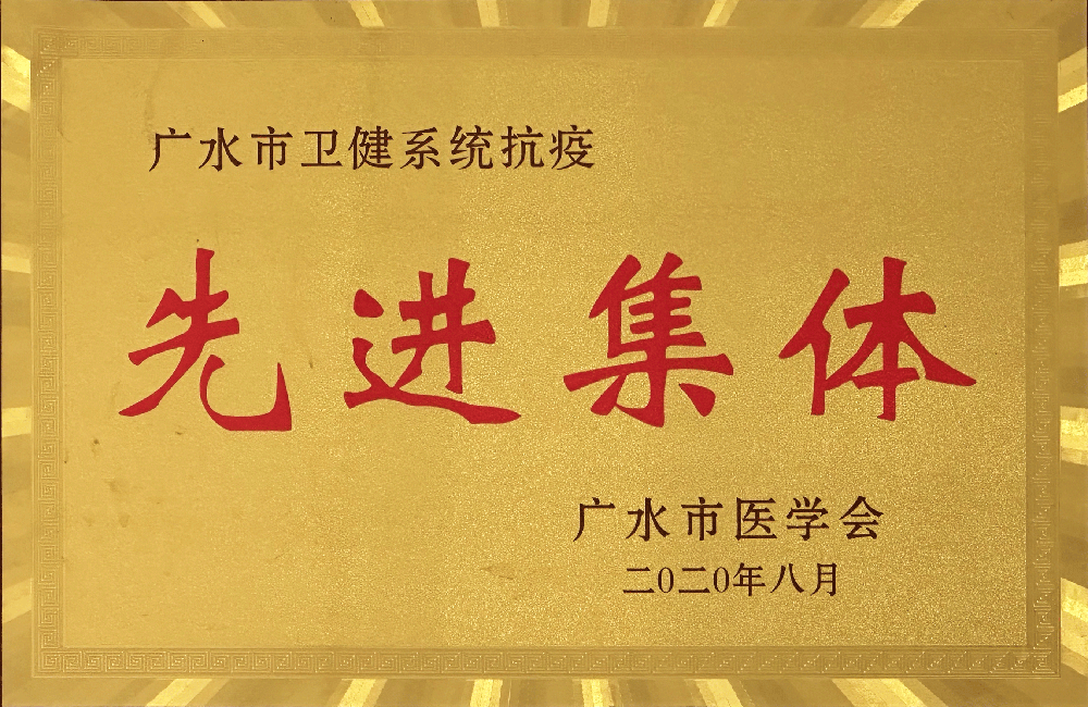 广水市卫健系统抗疫先进集体